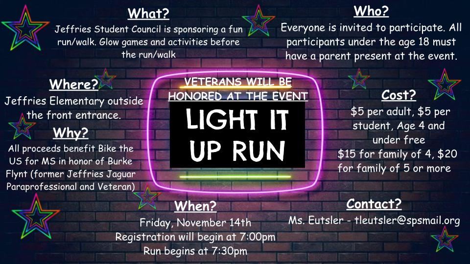  Light it up run